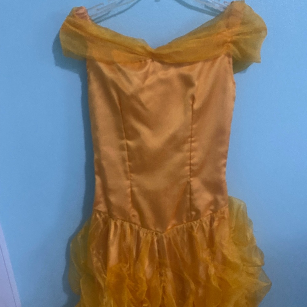 Belle Beauty and the beast long dress Costume 🌹